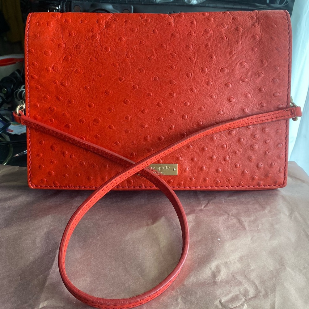 Kate Spade Red Crossbody Bag